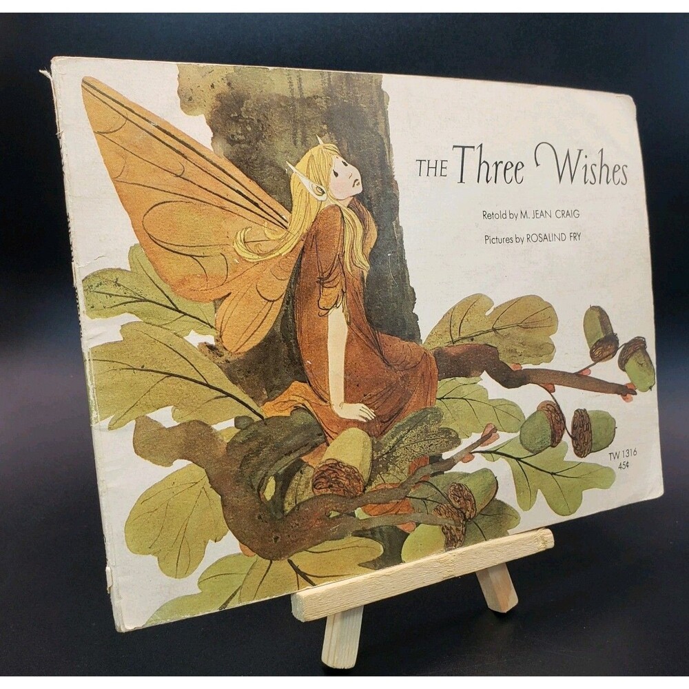 Vintage 1968 The Three Wishes Book by Jean Craig Scholastic Book, 1968!!